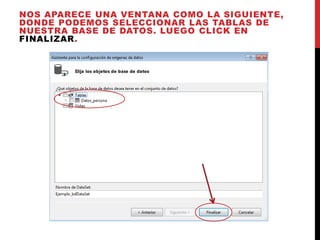 Como conectar visual basic con ms access | PDF
