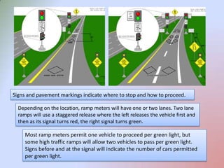 Stop Sign By Ramp Cc503 traffic managemant part1 | PPTX
