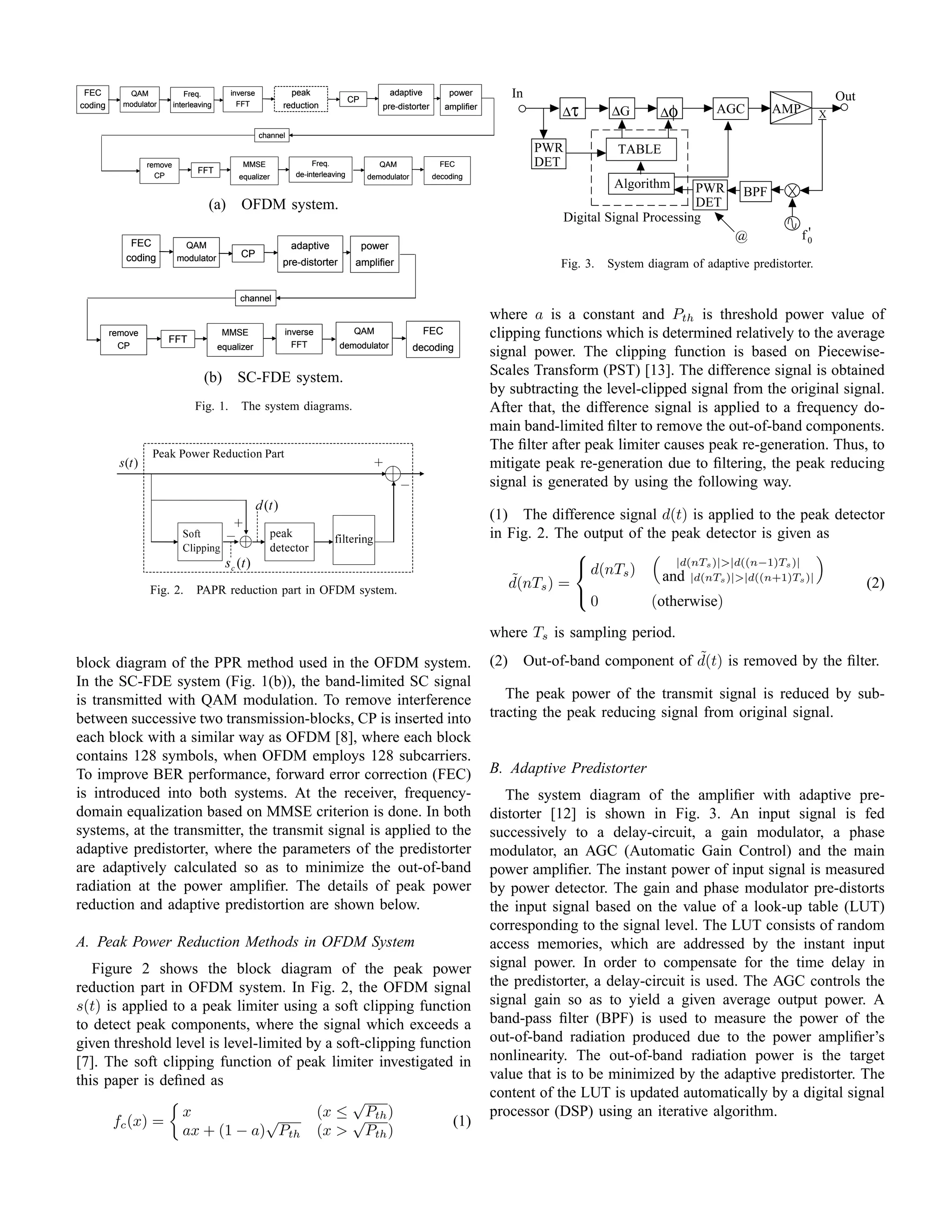 Performance Evaluation of OFDM and Single Carrier Modulation in ...