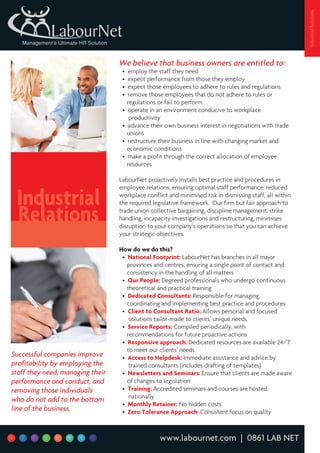 LabourNet Corporate Brochure | PDF