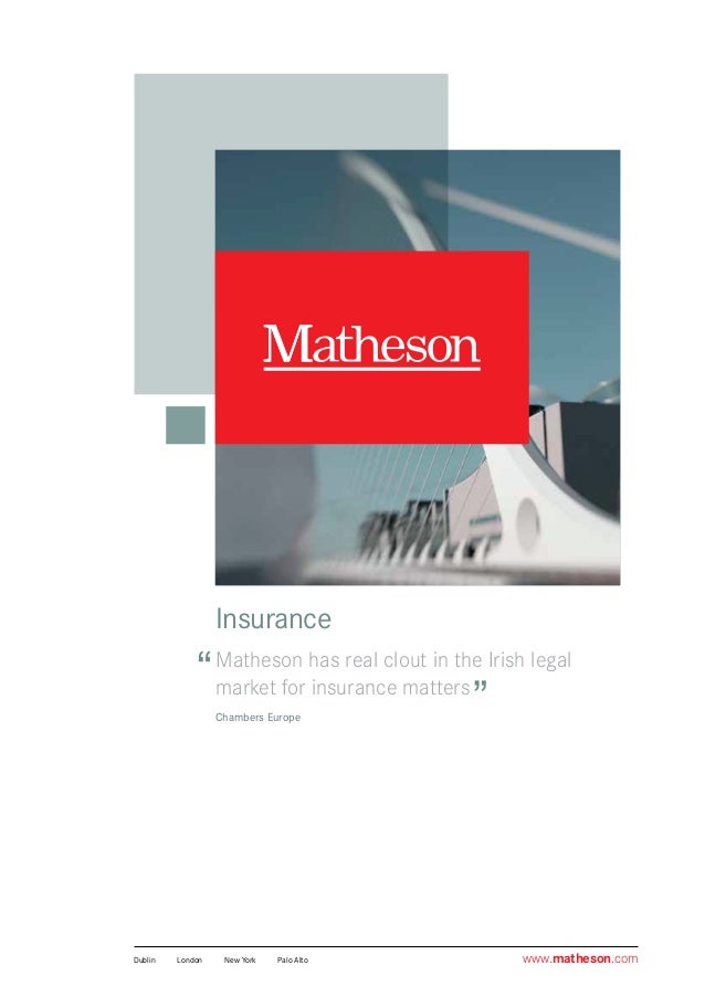 Matheson Insurance Group Brochure