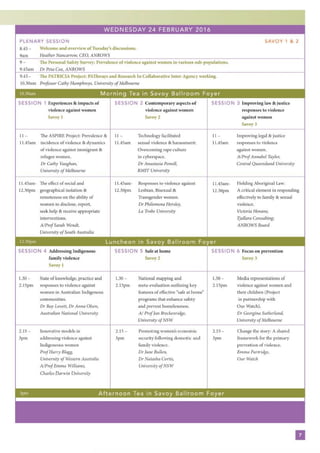 ANROWS Program | PDF