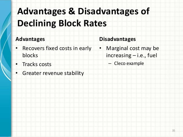 Alternative Rate Design