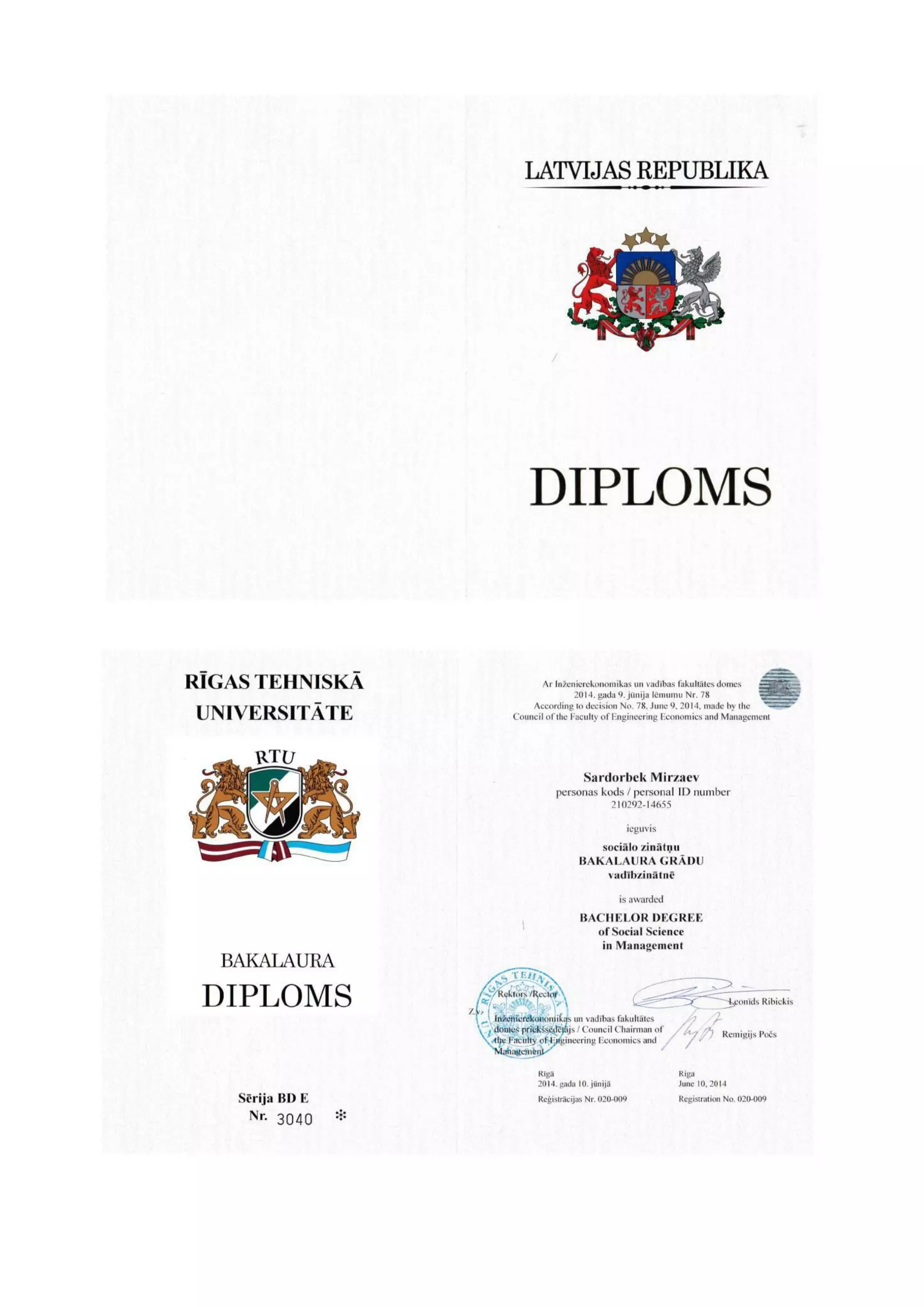 Diploms Raksts diplom (1) | PDF
