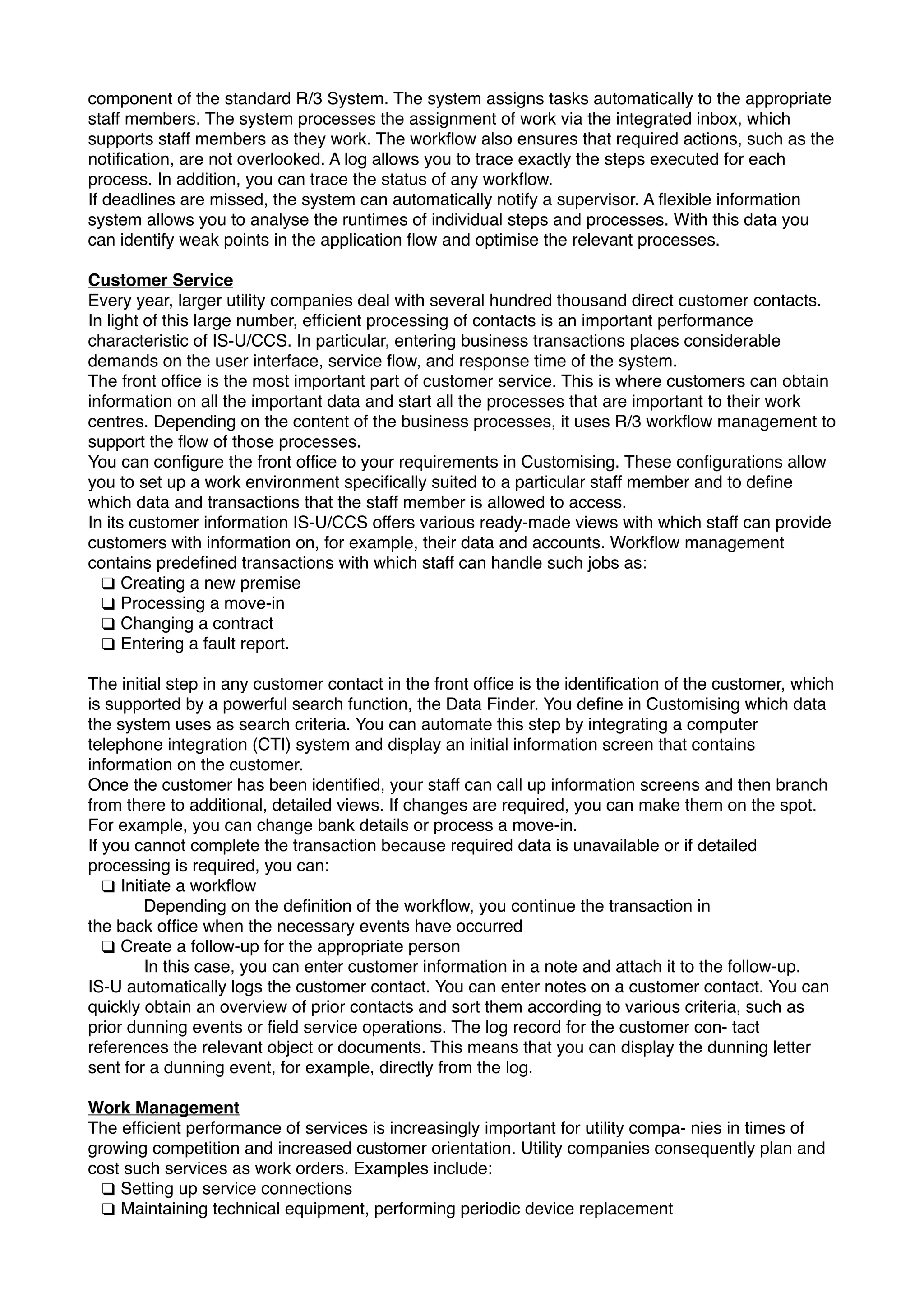 SAP IS-U | PDF