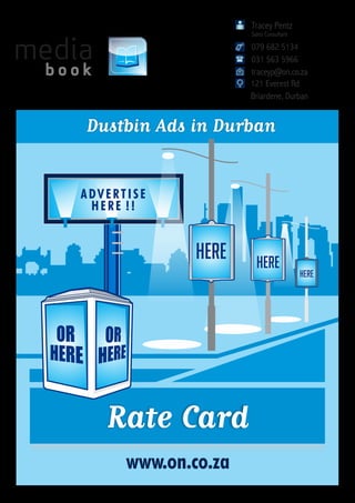 OUTDOOR ADVERTISING BROCHURE AND RATE CARD | PDF