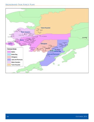 Broadband Task Force Plan
66 	 October 2014
 