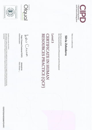 Zelenkova_CIPD_Certificate