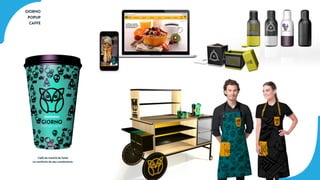 GIORNO
POPUP
CAFFE
Café da manhã de hotel
no conforto do seu condomínio.
 