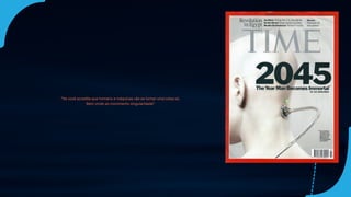 *Se você acredita que homens e máquinas vão se tornar uma coisa só.
Bem vindo ao movimento singularidade”
 