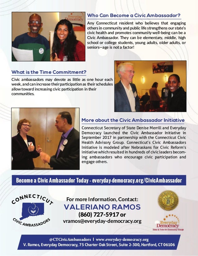 CT Civic Ambassador Flyer 2021 Slide 2