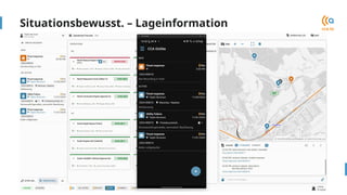 Situationsbewusst. – Lageinformation
 