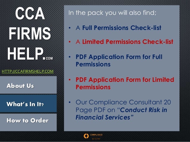 Fca application business plan picture