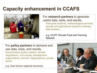 Overview presentation of CCAFS Capacity Building Strategy for West ...