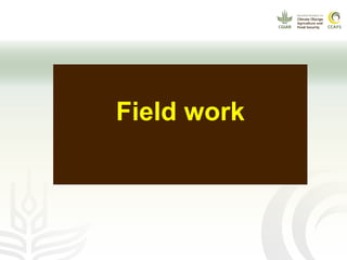 CCAFS EA Presentation for MOT training in ILRI Addis Ababa, Ethiopia.