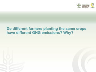 CCAFS EA Presentation for MOT training in ILRI Addis Ababa, Ethiopia.