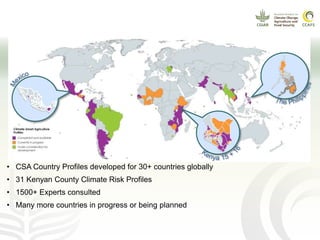 CCAFS EA Presentation for MOT training in ILRI Addis Ababa, Ethiopia.