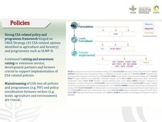 CCAFS EA Presentation for MOT training in ILRI Addis Ababa, Ethiopia.