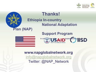 CCAFS EA Presentation for MOT training in ILRI Addis Ababa, Ethiopia.