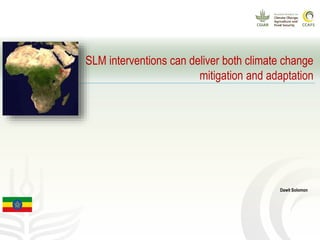 CCAFS EA Presentation for MOT training in ILRI Addis Ababa, Ethiopia.