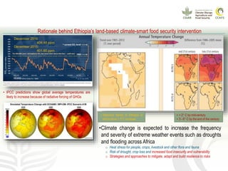 CCAFS EA Presentation for MOT training in ILRI Addis Ababa, Ethiopia.