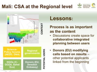 Climate change and food security in West Africa: Demand for climate and ...