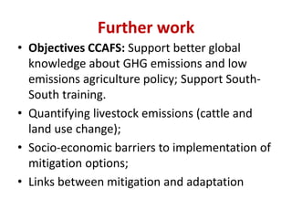 CCAFS-MOT Tool, March 2015