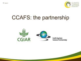 Climate Change, Agriculture and Food Security