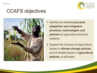 Climate Change, Agriculture and Food Security