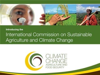 Climate Change, Agriculture and Food Security