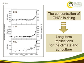 Climate Change, Agriculture and Food Security