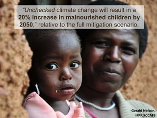 Climate Change, Agriculture and Food Security