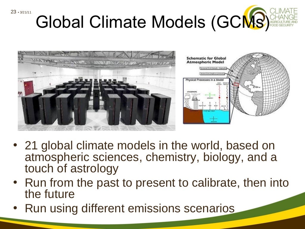 Global Climate Models (GCMs) 21
