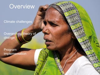 CCAFS – Presentation for Discussion with Donors and Partners – June 2013