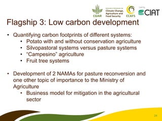 CCAFS – Presentation for Discussion with Donors and Partners – June 2013