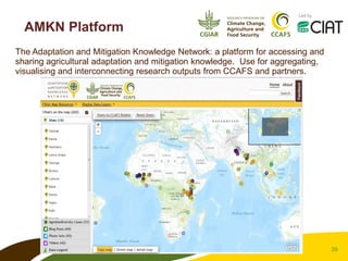 CCAFS – Presentation for Discussion with Donors and Partners – June 2013