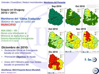 Pronósticos climáticos y toma de decisiones