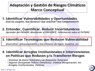 Pronósticos climáticos y toma de decisiones