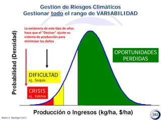 Pronósticos climáticos y toma de decisiones