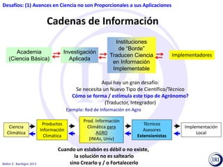 Pronósticos climáticos y toma de decisiones