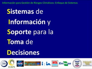 Pronósticos climáticos y toma de decisiones