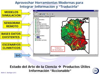 Pronósticos climáticos y toma de decisiones