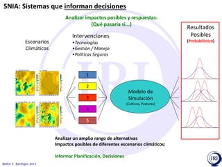 Pronósticos climáticos y toma de decisiones