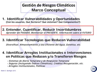 Pronósticos climáticos y toma de decisiones