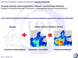 Pronósticos climáticos y toma de decisiones