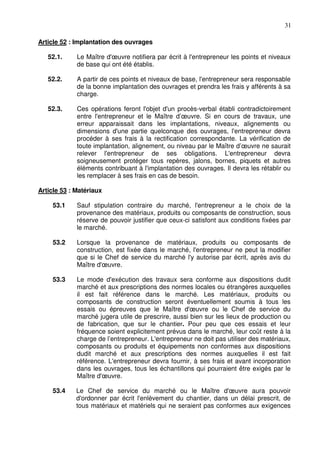 Cahier des clauses administratives générales de travaux | PDF