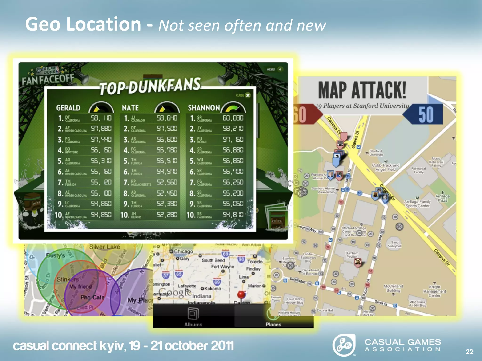 22
Geo Location - Not seen often and new
 