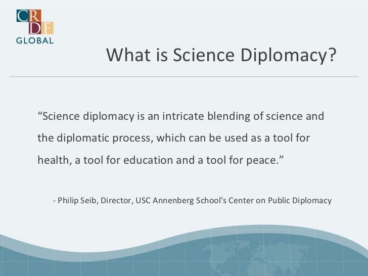 Science Diplomacy 101