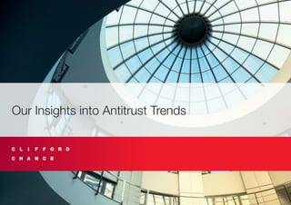 Our Insights into Antitrust Trends

 
