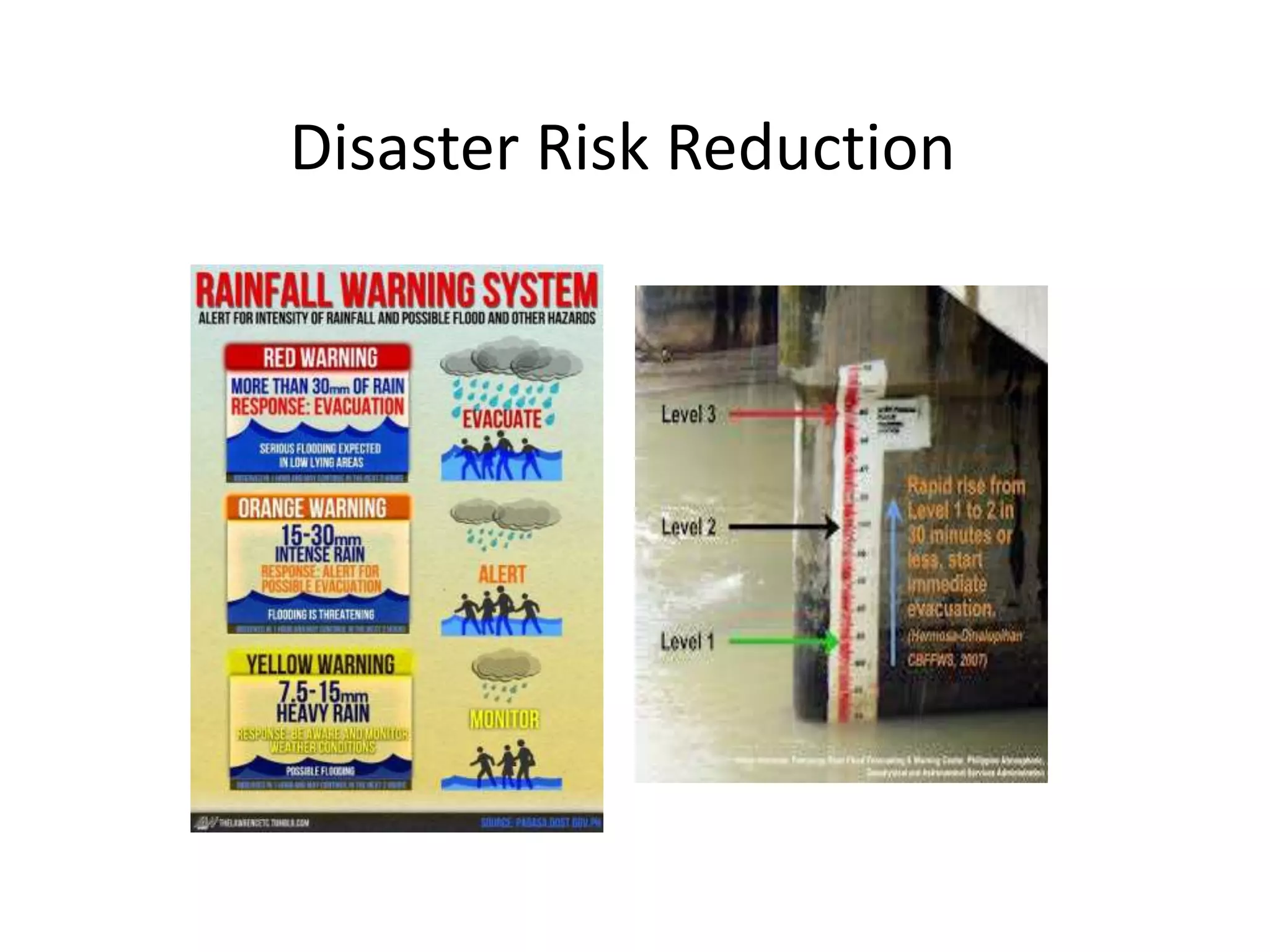 Disaster Risk Reduction
 